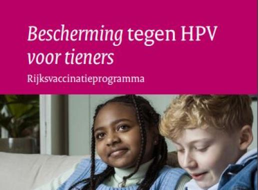 Cover folder bescherming tegen HPV voor tieners