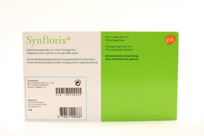 Synflorix verpakking ten-pack