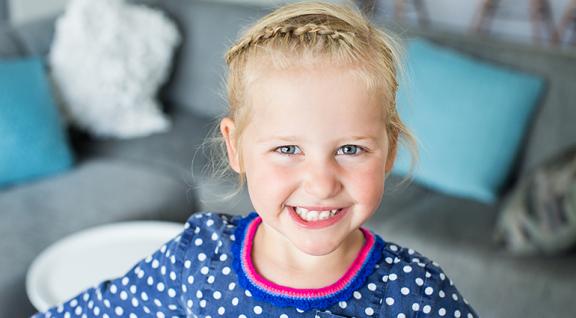 blond meisje